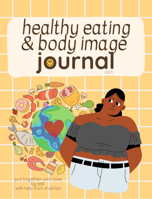 FREE E-BOOK - healthy eating & body image journal (124 pages)