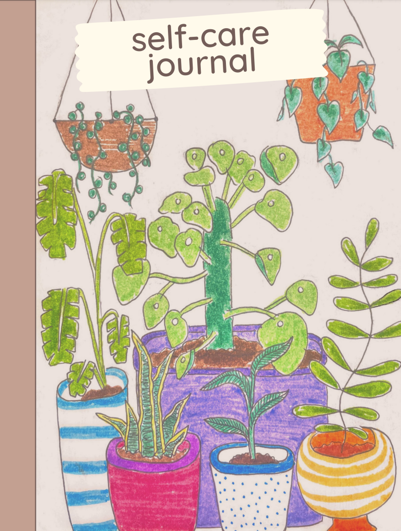 FREE E-BOOK - self-care journal (63 pages)